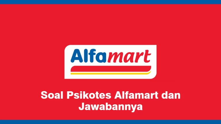 Soal Psikotes Alfamart