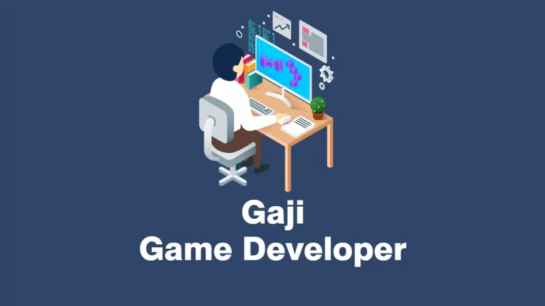 gaji game developer