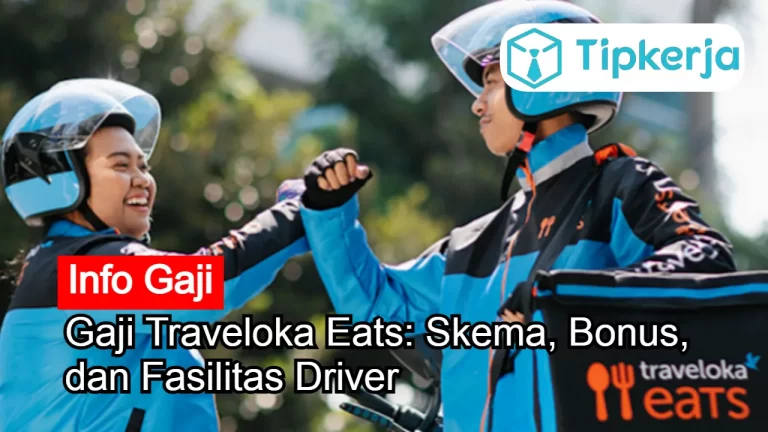 gaji driver traveloka eats