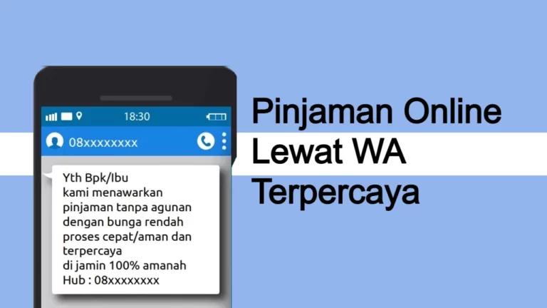 Pinjaman Online Lewat WA Terpercaya