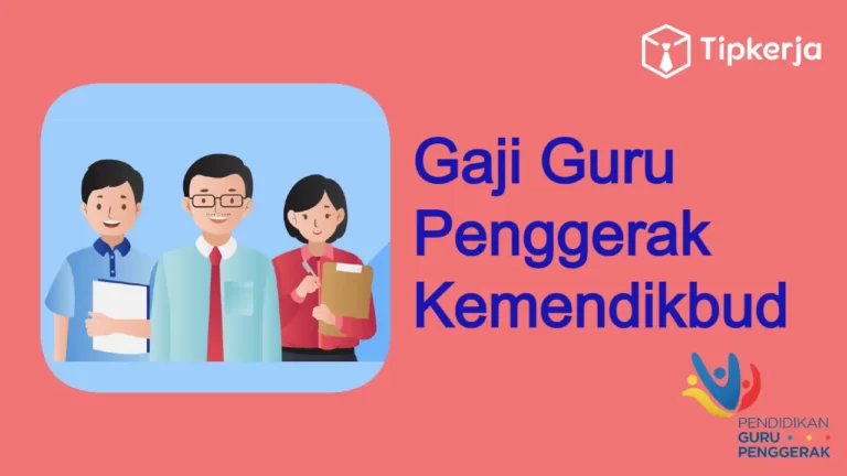 gaji guru penggerak