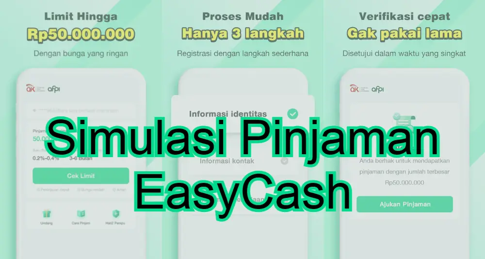 Tabel Pinjaman Easycash