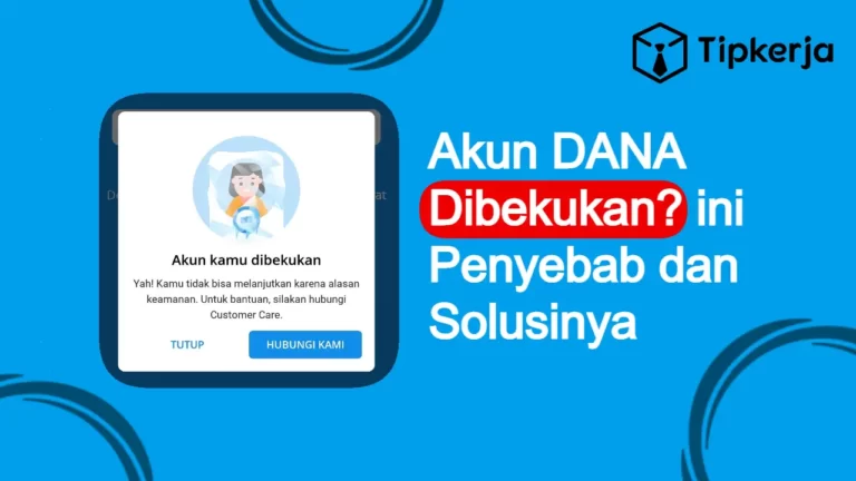 akun dana dibekukan