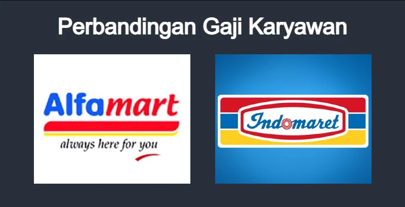 gaji karyawan Alfamart vs Indomaret