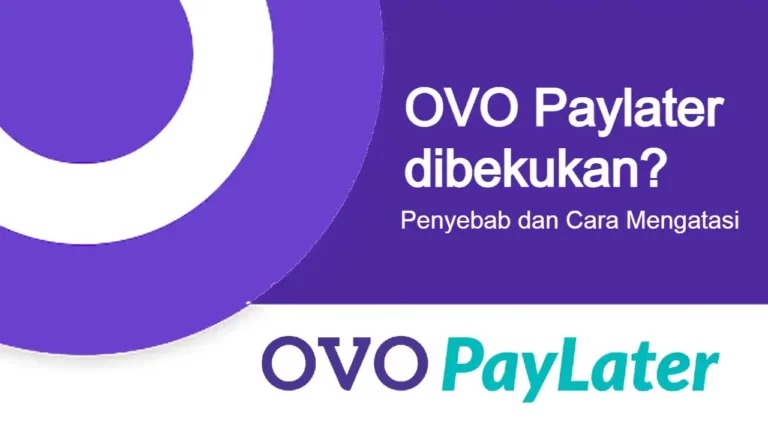 ovo paylater dibekukan