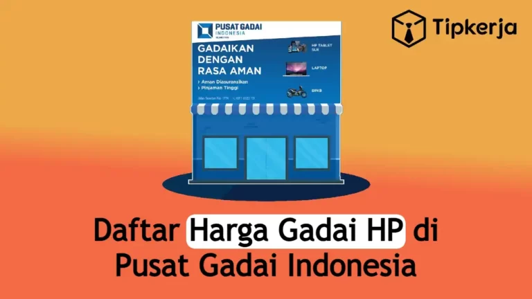 Daftar Harga Gadai HP di Pusat Gadai