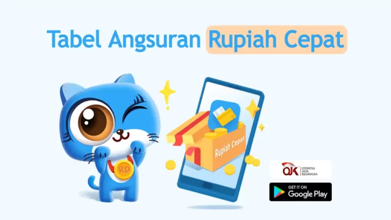 Tabel Angsuran Rupiah Cepat