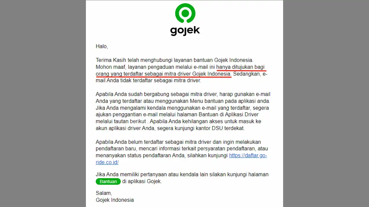 call center gojek