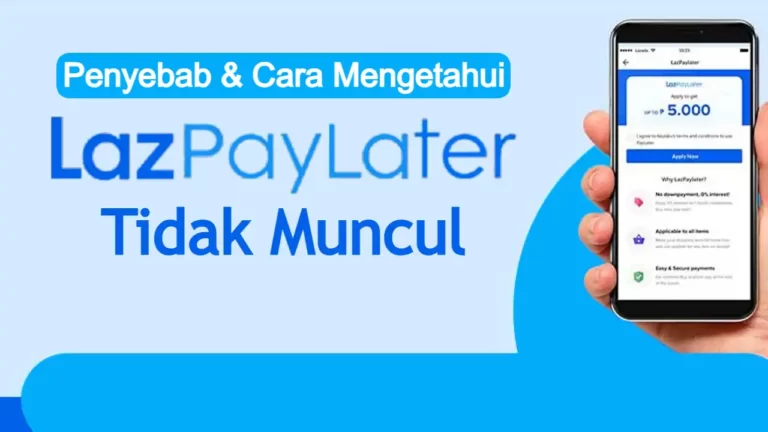 lazada paylater tidak muncul