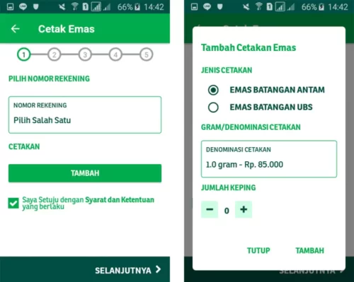 menabung emas di pegadaian