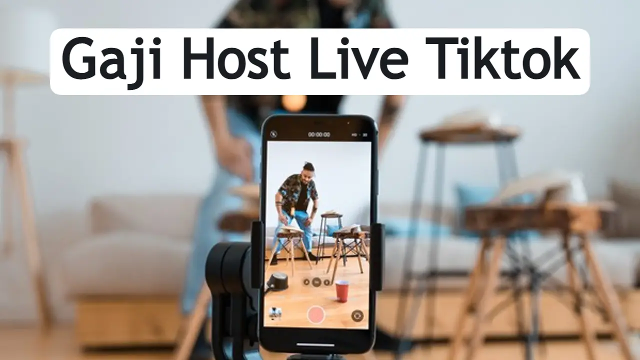 gaji host live tiktok