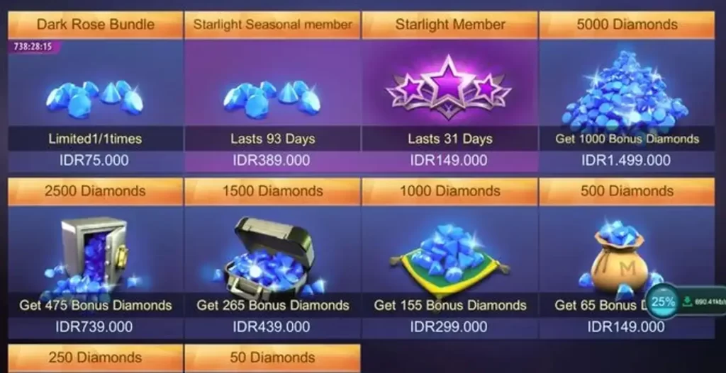 jualan Diamond Mobile Legend