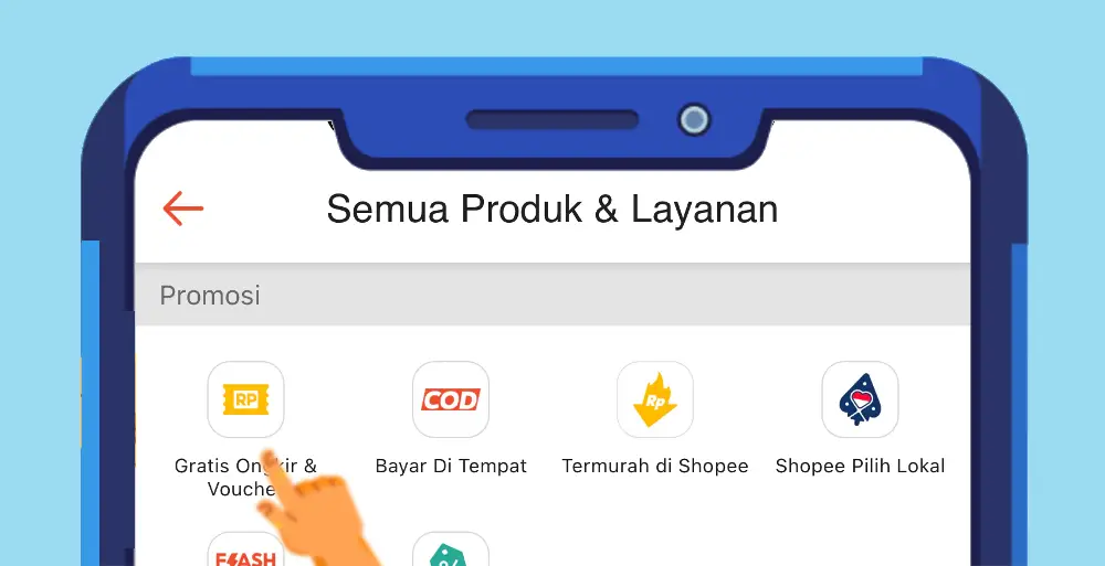 belanja 0 rupiah di shopee