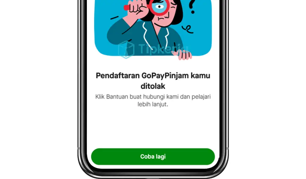 Penyebab Pengajuan GoPay Pinjam Ditolak